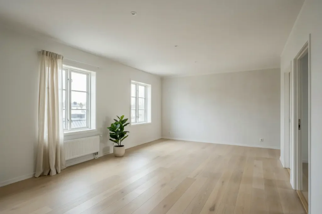 inv ndig m lning av nybyggd villa i fuller storvreta
